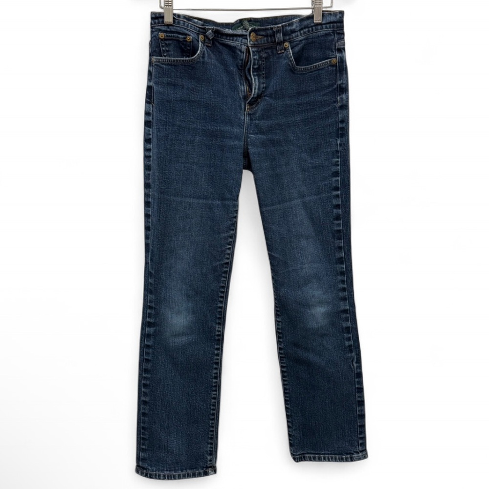 Lauren Ralph Lauren Women’s Classic Straight Leg Jeans Size 8